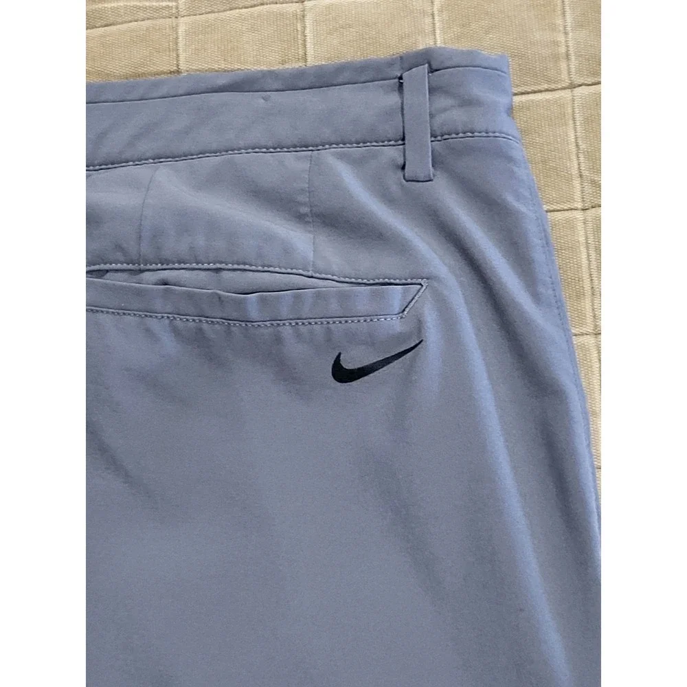 NIKE GOLF Mens Size 34x32 Standard Fit Stretch Performance Pants Gray 833194-021
